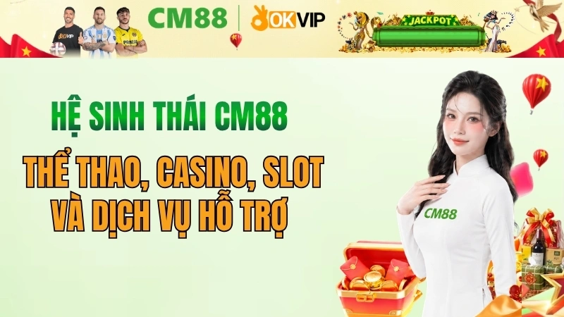 Hệ sinh thái CM88 gồm những gì? Khám phá dịch vụ CM88 2026